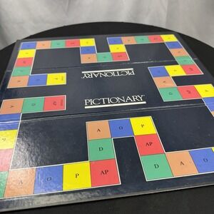 Vintage PICTIONARY 1985 FIRST‎ EDITION Replacement board only Used
